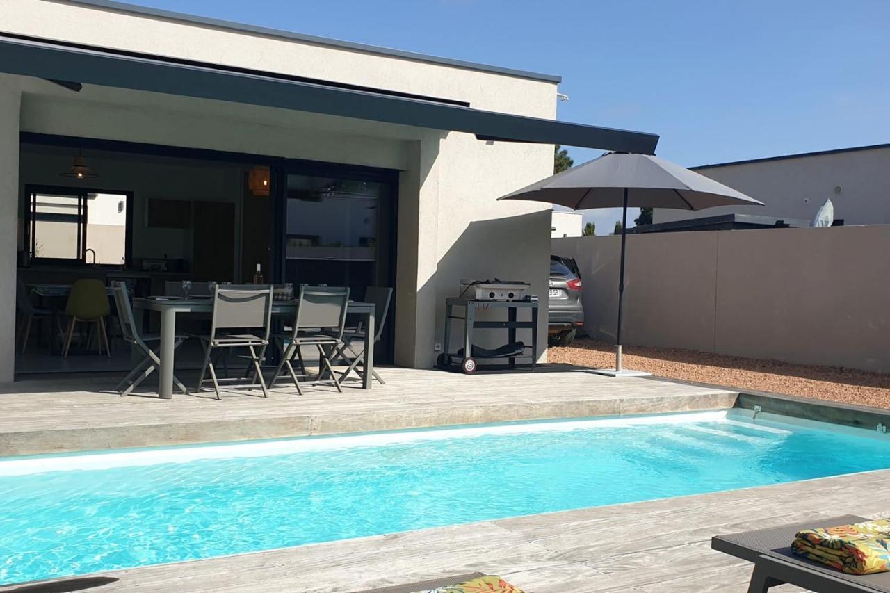 Villa Rossa 6 Pers Dans Residence Avec Piscine Chauffee Privee Lecci Exteriör bild