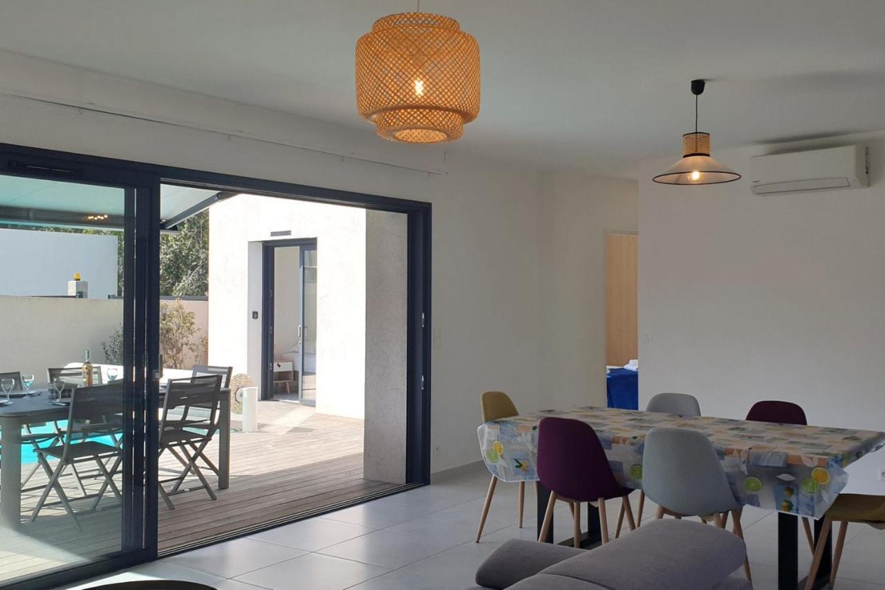 Villa Rossa 6 Pers Dans Residence Avec Piscine Chauffee Privee Lecci Exteriör bild