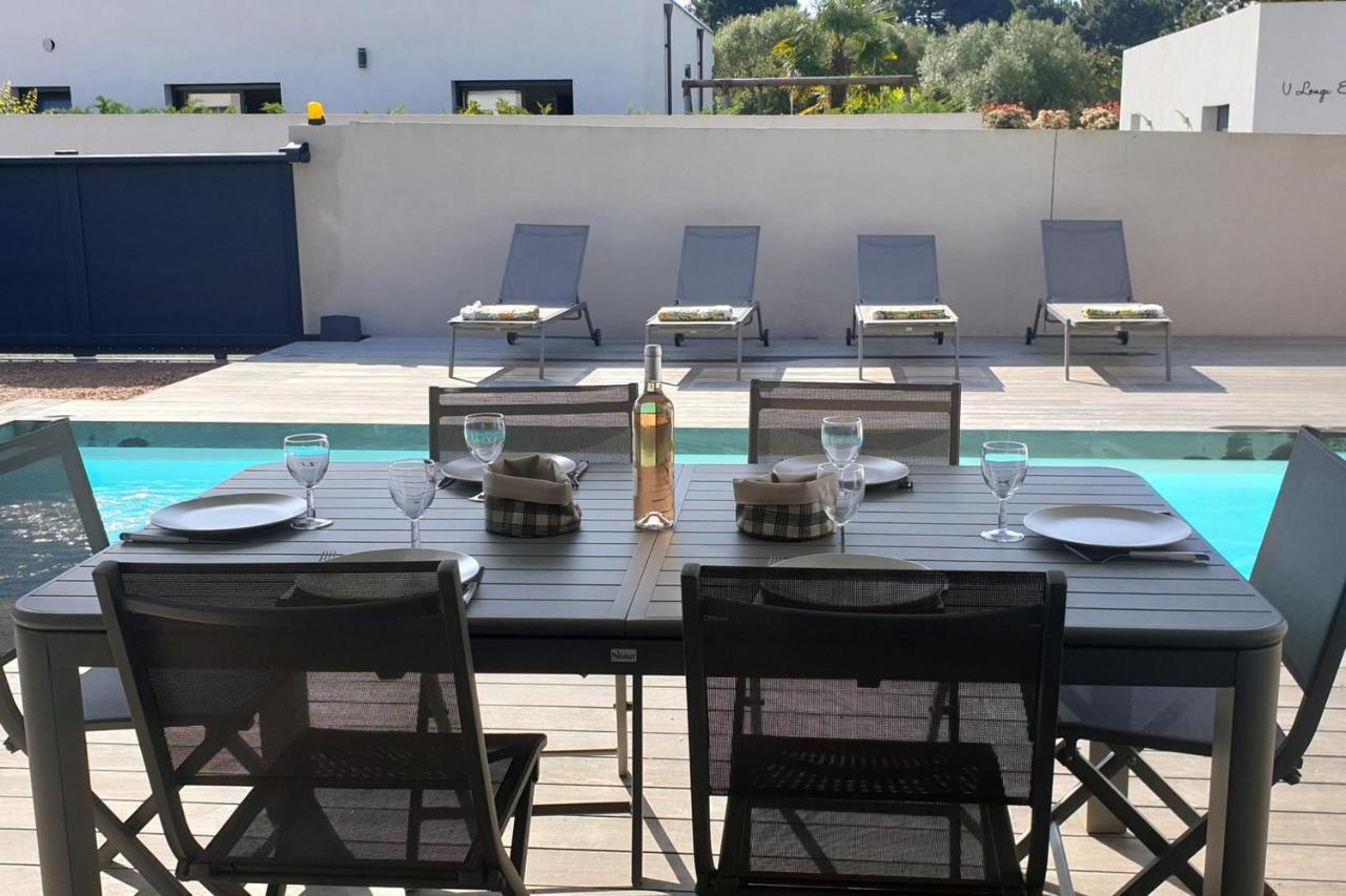 Villa Rossa 6 Pers Dans Residence Avec Piscine Chauffee Privee Lecci Exteriör bild