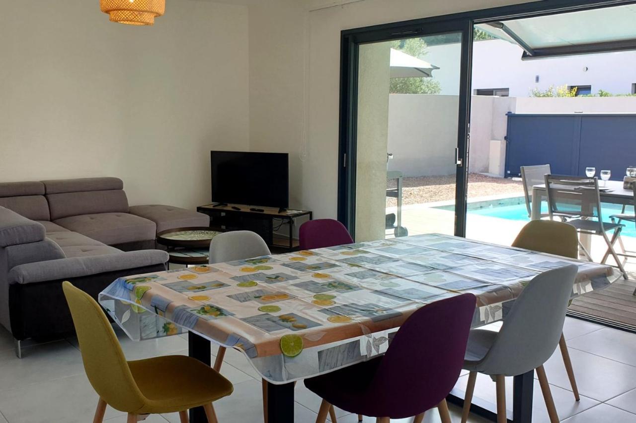 Villa Rossa 6 Pers Dans Residence Avec Piscine Chauffee Privee Lecci Exteriör bild
