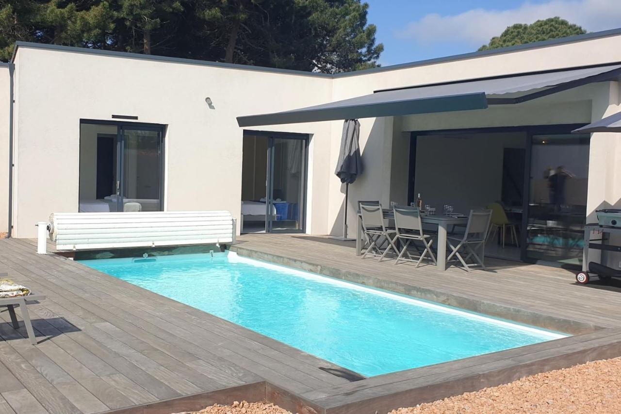 Villa Rossa 6 Pers Dans Residence Avec Piscine Chauffee Privee Lecci Exteriör bild